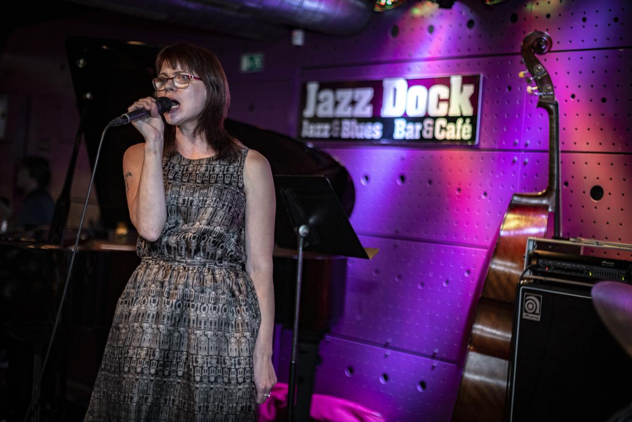 Koncert v klubu Jazz Dock