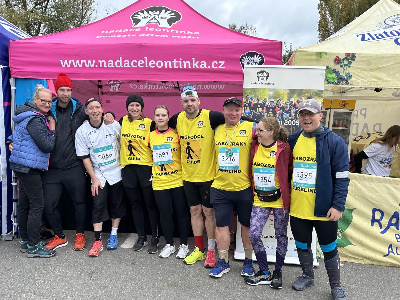 Leontinka na RunTour Brno