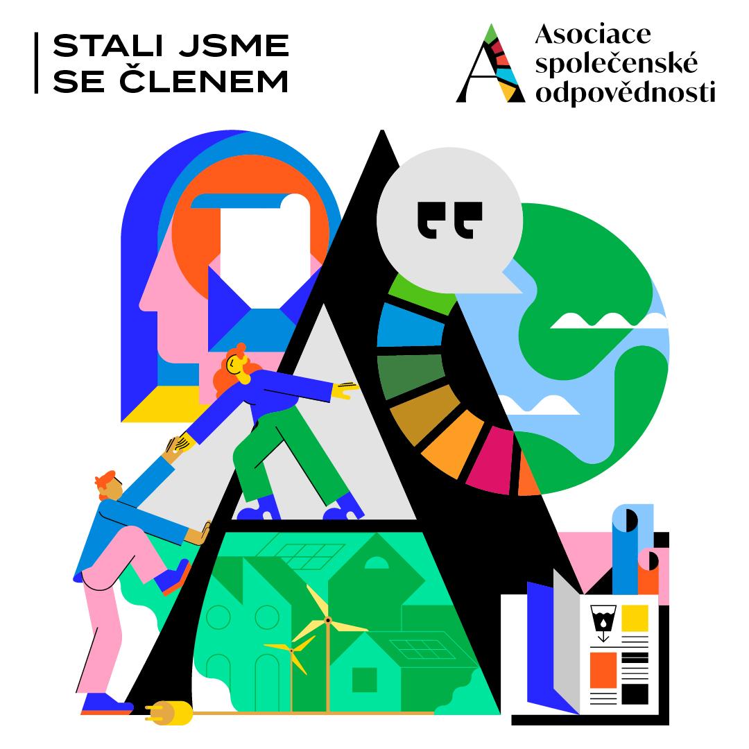 Asociace společenské odpovědnosti logo